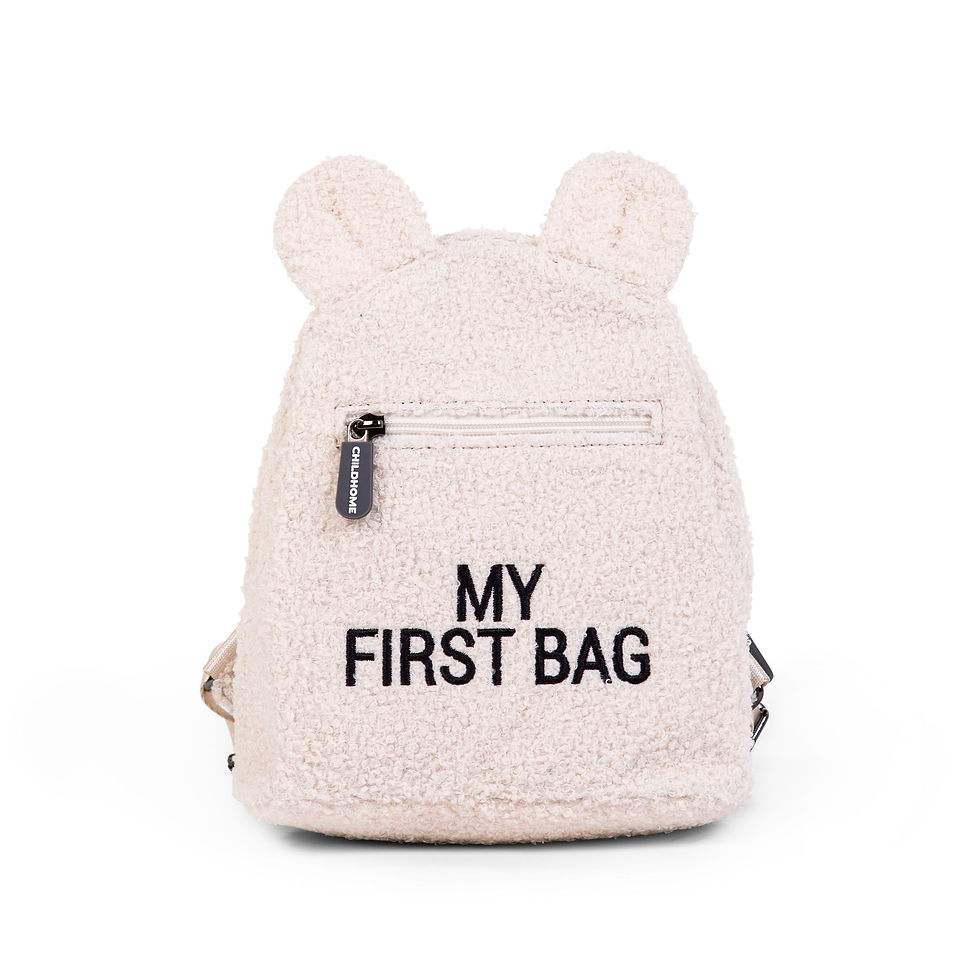 Thumbnail: Childhome Kids My First Bag Teddy Off White