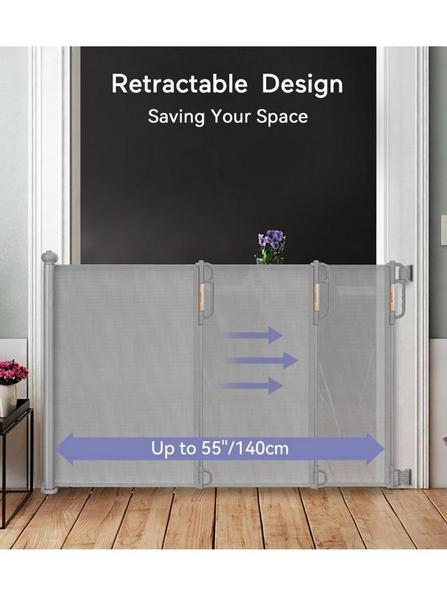 Thumbnail: Momcozy Retractable Baby Gate
