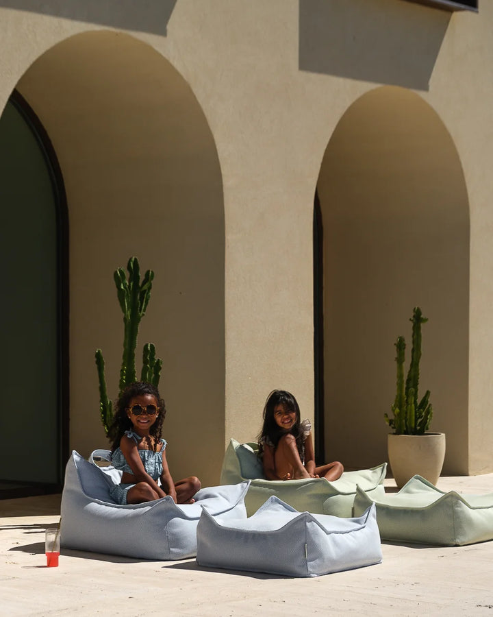 Thumbnail: Wigiwama Ottoman Outdoor Collection - Azure