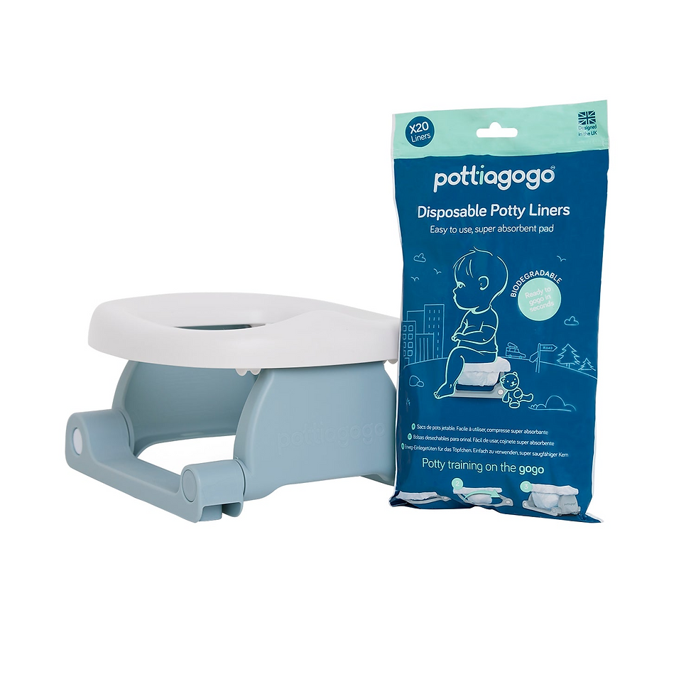 Pottiagogo Pebble Gray Travel Potty