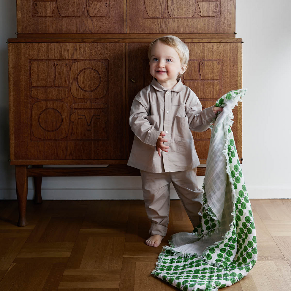Thumbnail: ELODIE - Soft Cotton Blanket - Berså