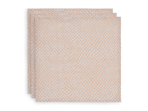 Jollein Washcloth Hydrophil - Pale Pink - 3 Pack