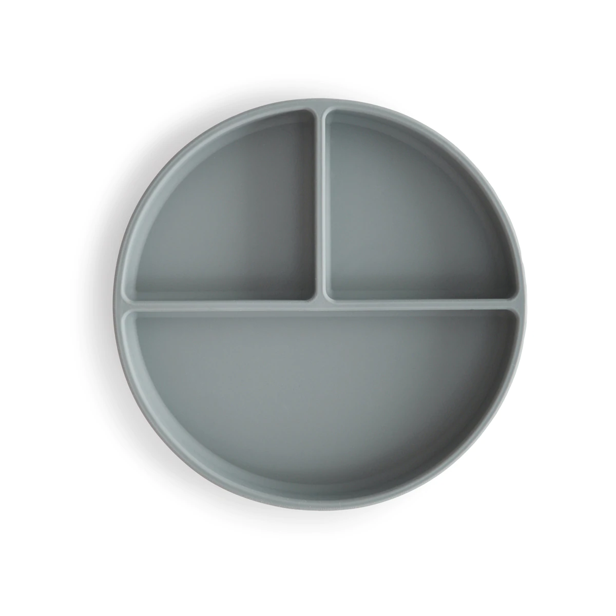 Mushie Silicone Suction Plate (Stone)
