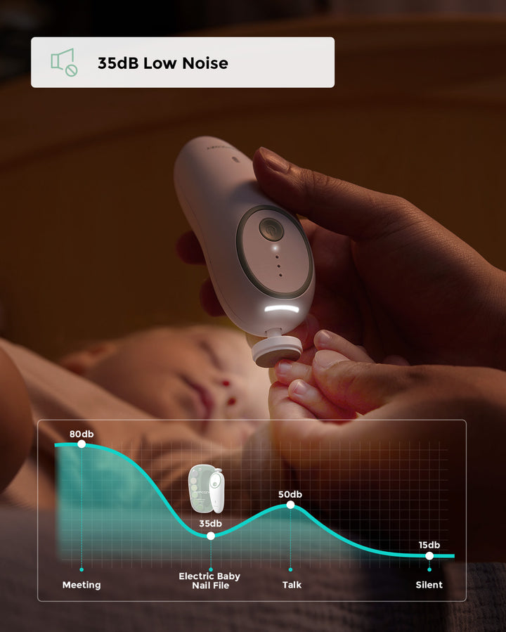 Thumbnail: Momcozy Electric Baby Nail File - Low Noise