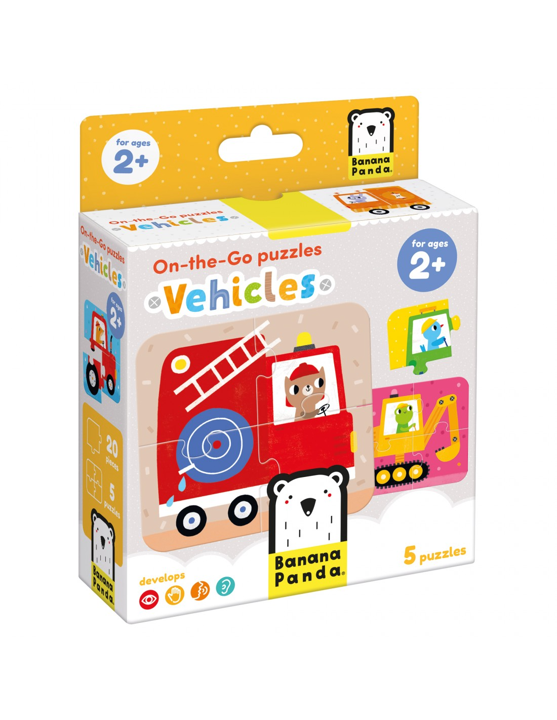 BANANA PANDA - On-the-go Puzzles - Vehicles