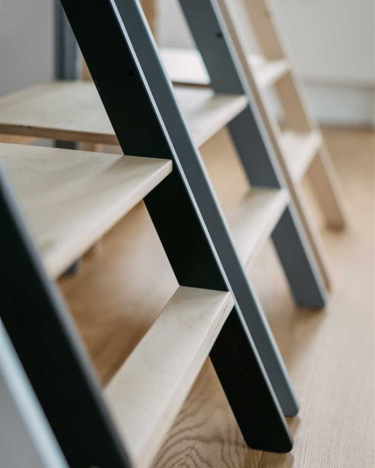 Thumbnail: Leg & Go Foldable Helper Learning Tower - Grey