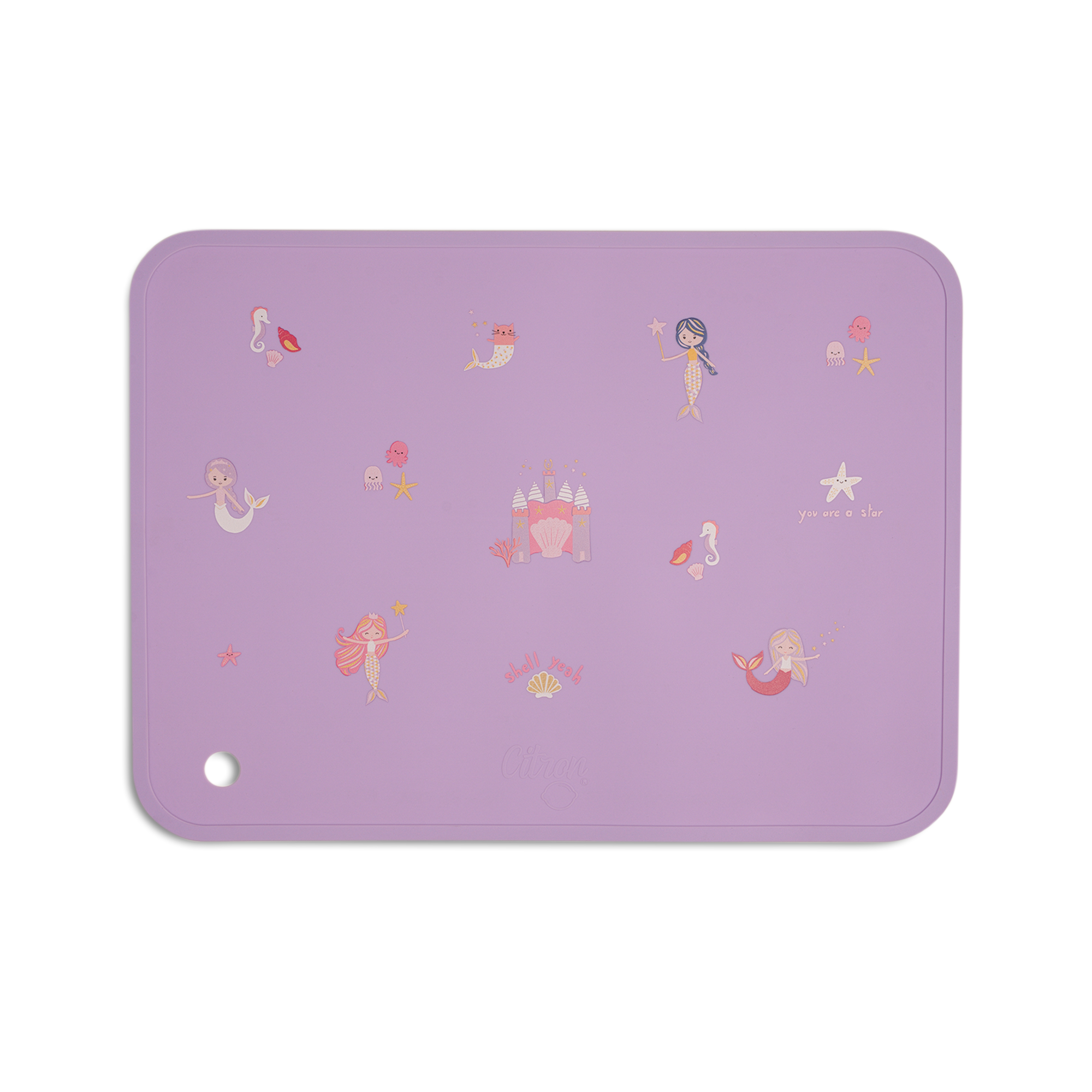 CITRON - Silicone Placemat Rectangle - Mermaid