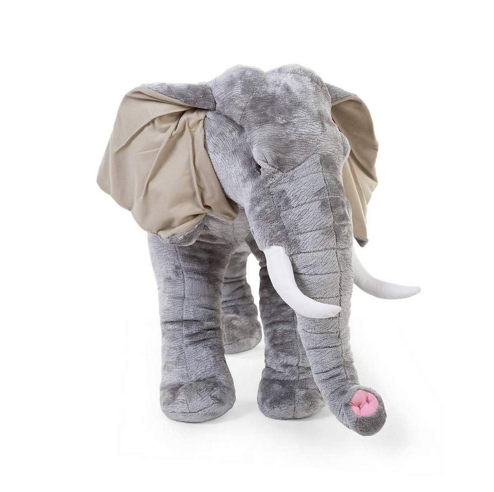 Thumbnail: CHILDHOME Plush Standing Elephant (75cm)
