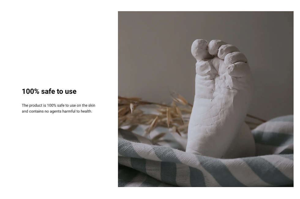 Thumbnail: Vanilla Copenhagen - Hand & footprint 3D cast kit - Memories