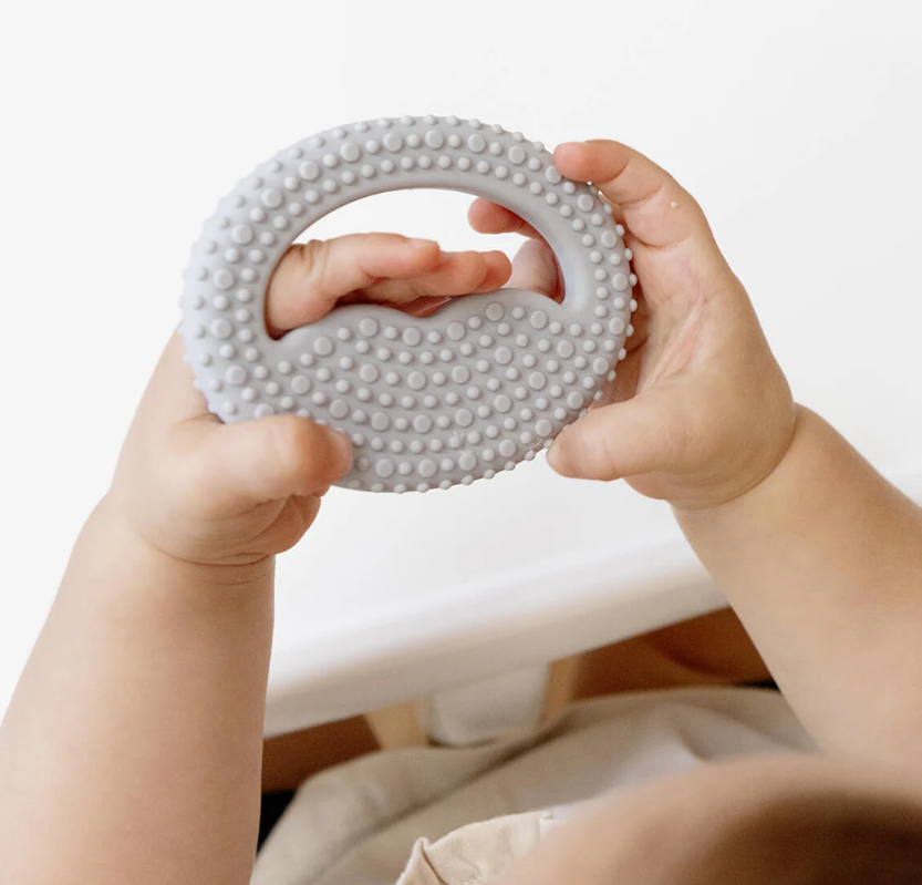 Thumbnail: ezpz oral development tools (Teethers) - Pearl Grey