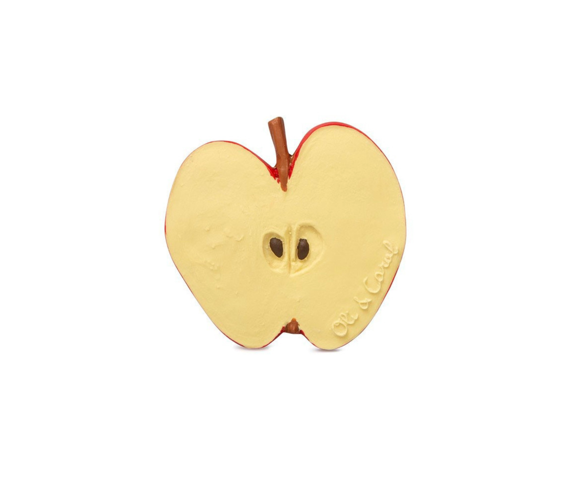 Oli & Carol Pepita the Apple Natural Rubber Teether &amp; Bath toy