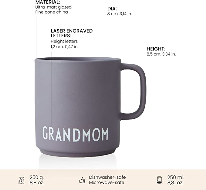 Thumbnail: Design Letters Mug Grandmom