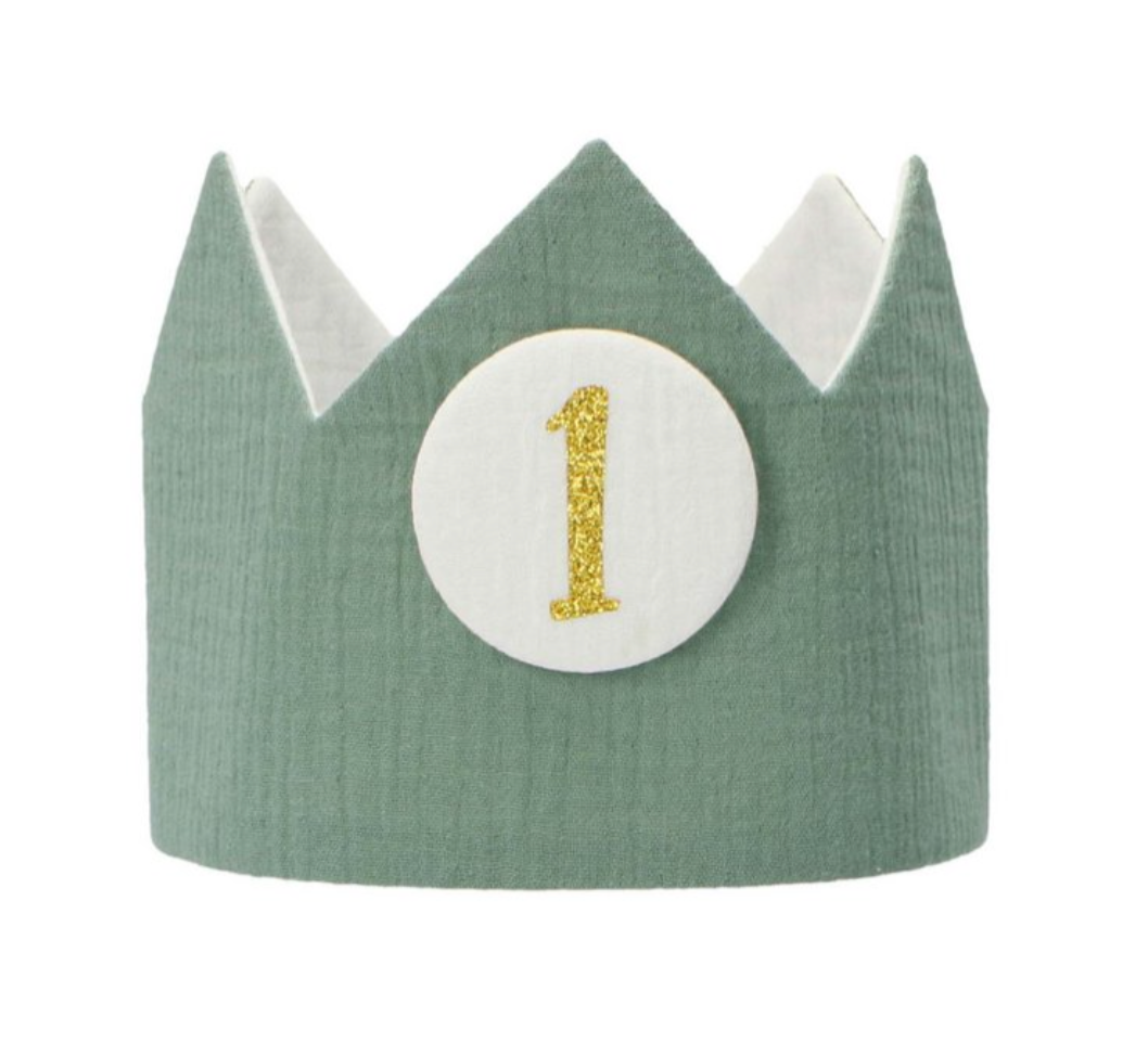 Mint Green Birthday Crown