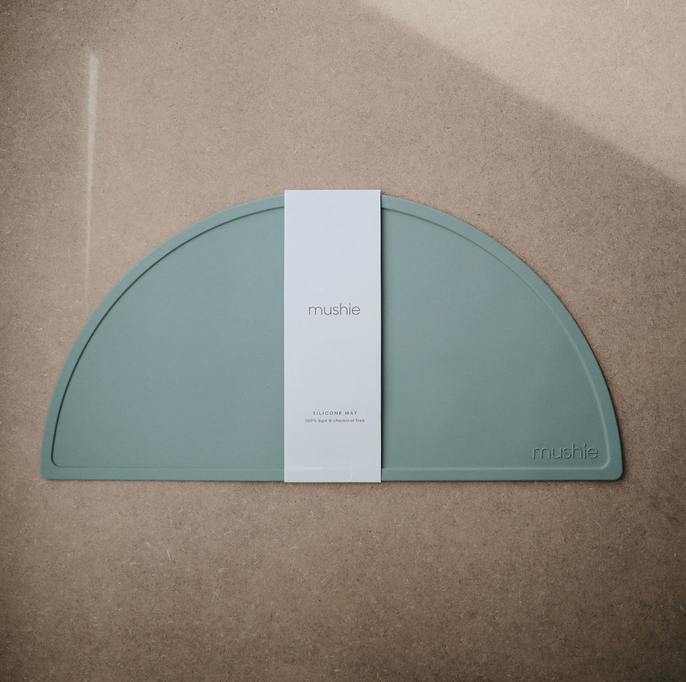 Thumbnail: Mushie Silicone Place Mat (Blush)