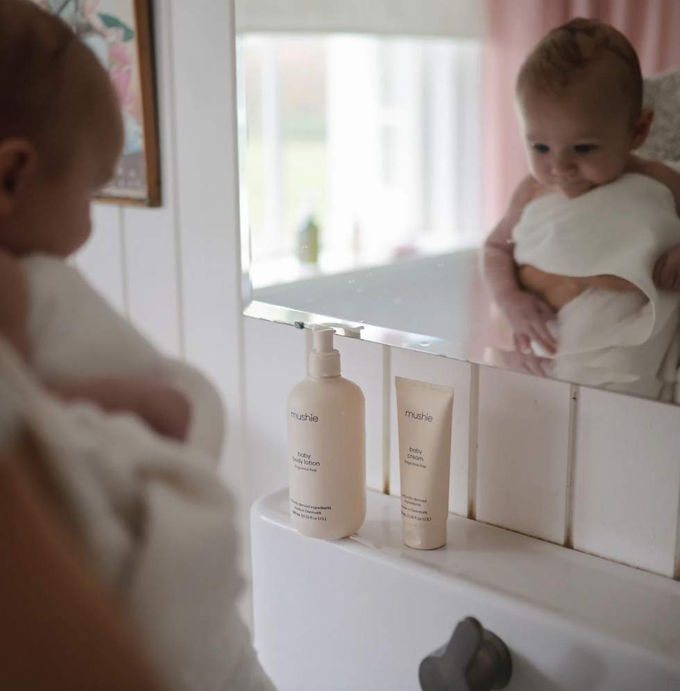 Thumbnail: Mushie Baby Body Lotion (Fragrance Free) 400 mL