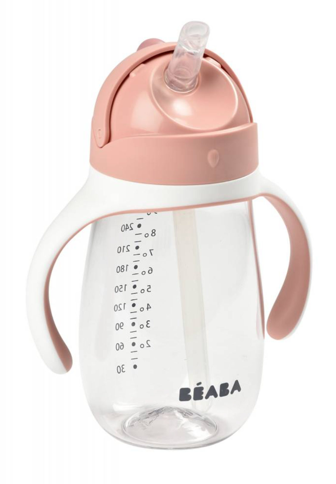 BEABA Straw Cup Old Pink (300ml)