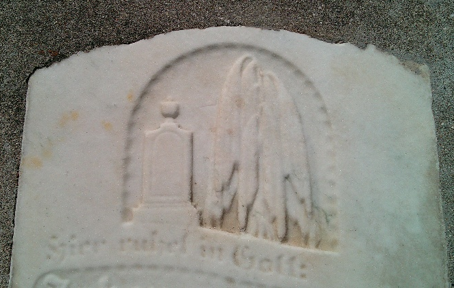 Pictures on grave markers, what do they mean? Exploring the images placed on local headstones from the 1830-1880s