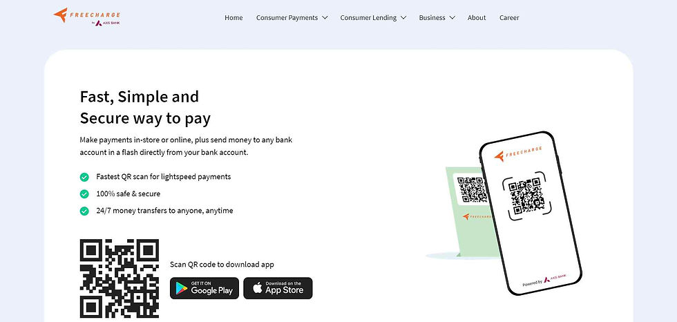 FreeCharge Payment Gateway in India