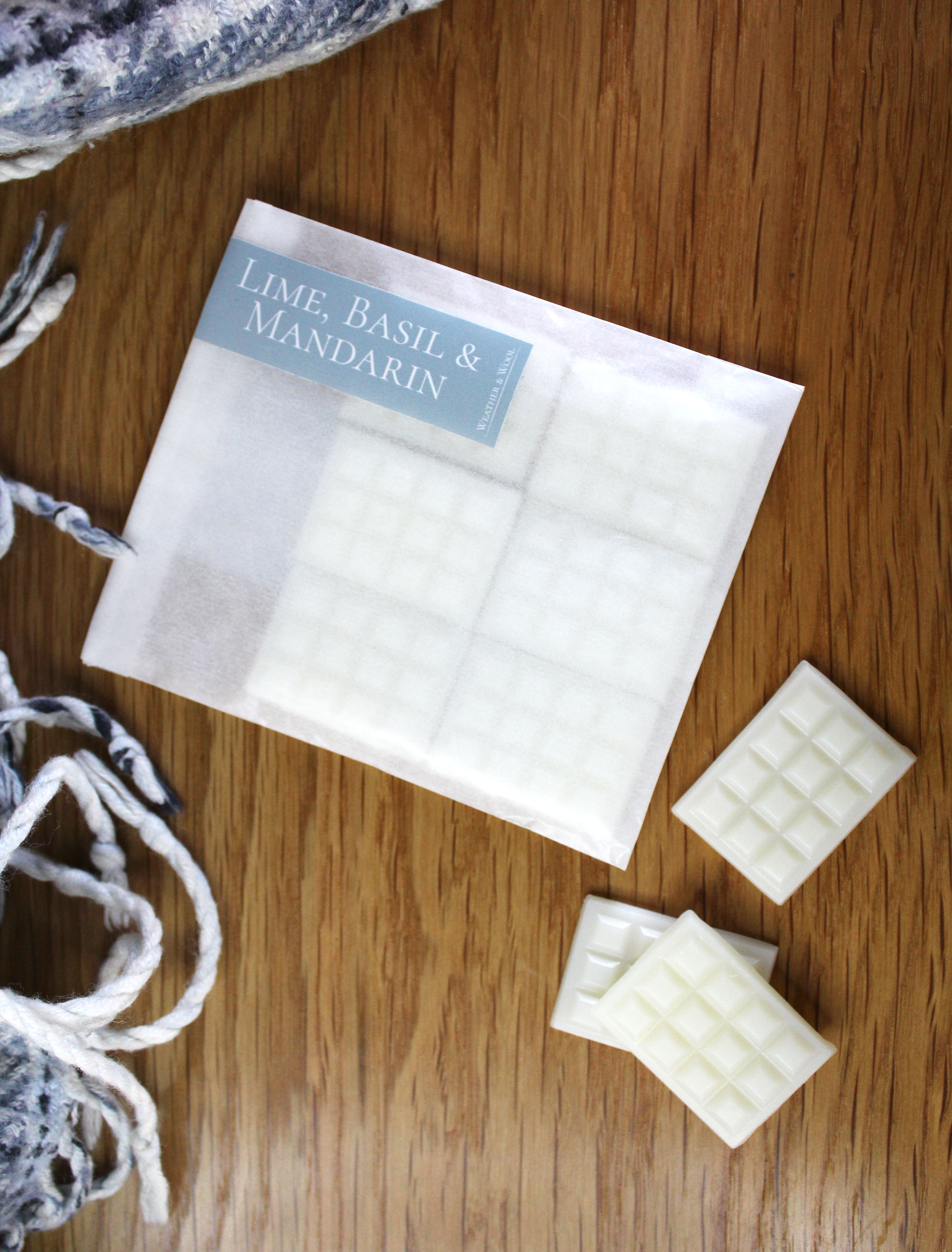 Lime, Basil & Mandarin Wax Melts