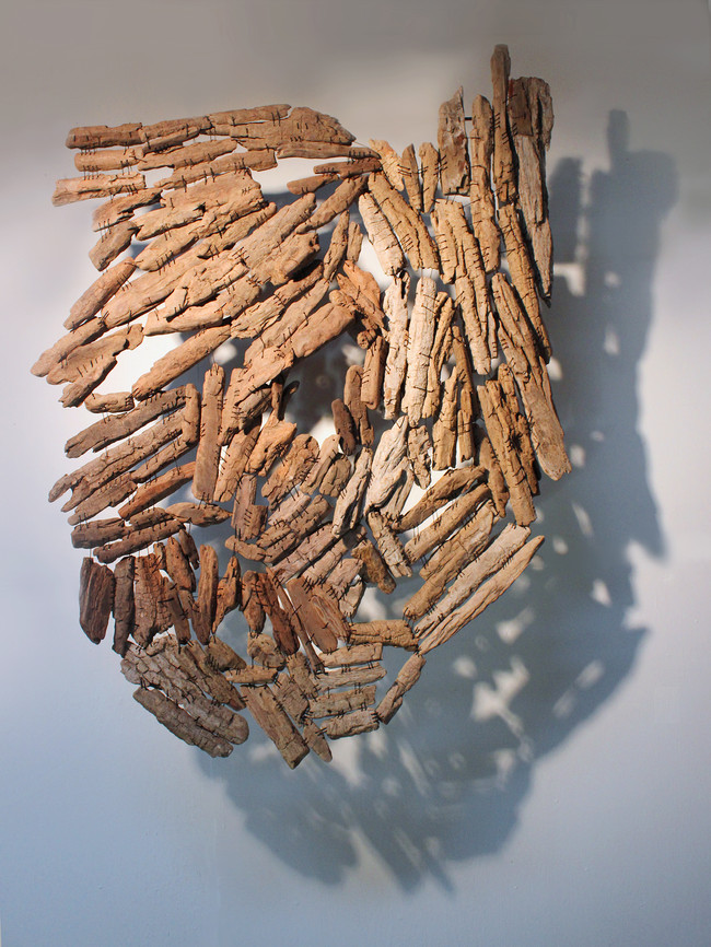 The Other
54" x 36" x 12"
Wood and waxed thread
2016