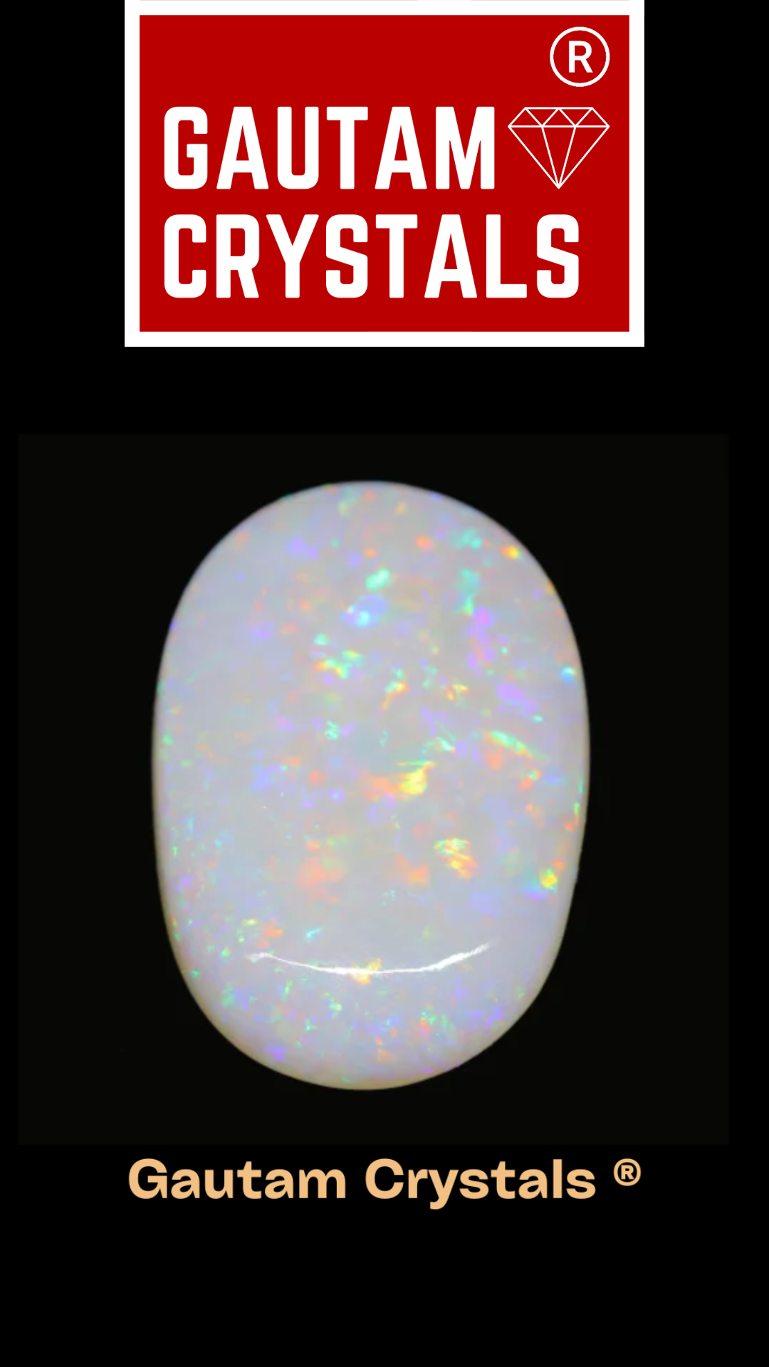 Australian Opal with fire (3000 per Carat)