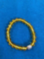 Thumbnail: Citrine Bracelet with Bhuddha Cham
