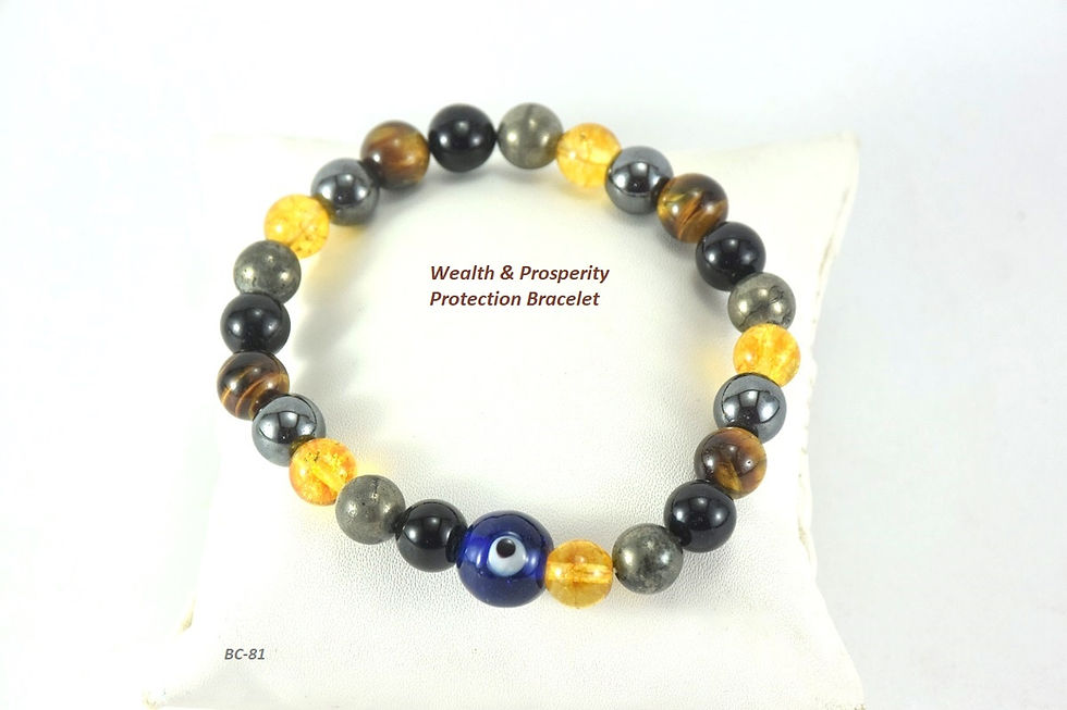 Thumbnail: Bracelet for evil eye protection
