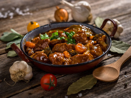 Grass-fed beef and Ginger stew