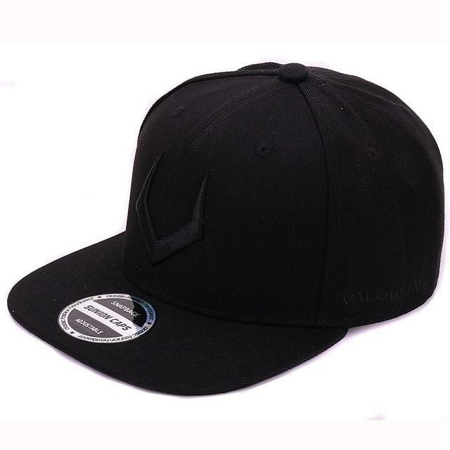 Thumbnail: 3D Pierced Embroidery Hip Hop Flat Bill Baseball Cap