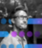 Man looking confidently into the distance