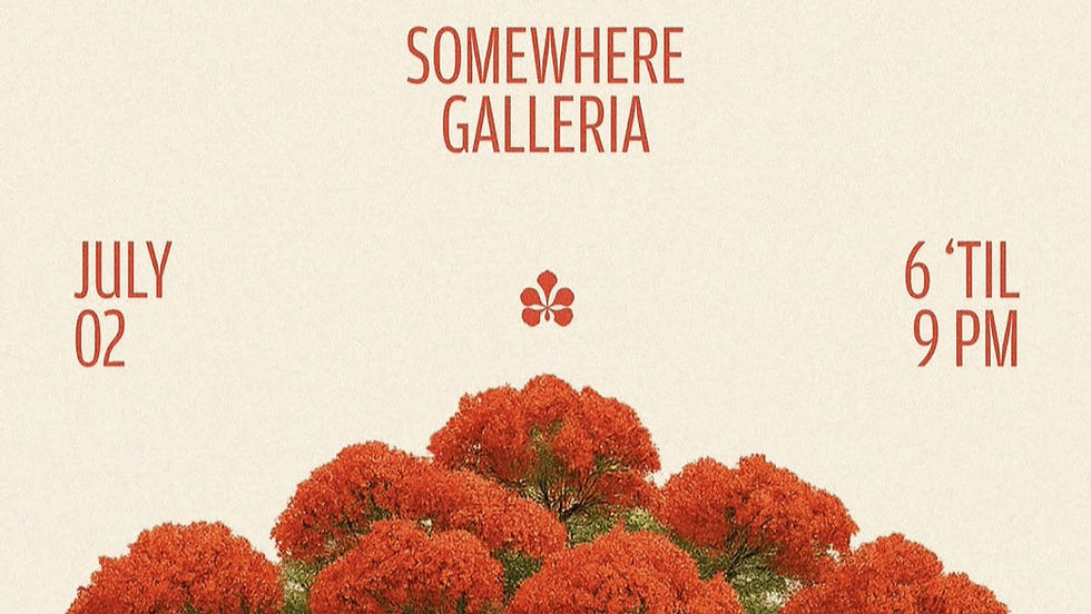 Somewhere Galleria Celebrates Flame Tree Season with a Group Photo Exhibition