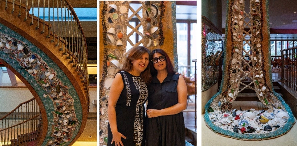 Leena Kewlani and Sadaf Aamir