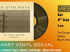 The Design Gallery Hosts the Second Edition of Sunset Vinyl Social in Ras Al Khaimah