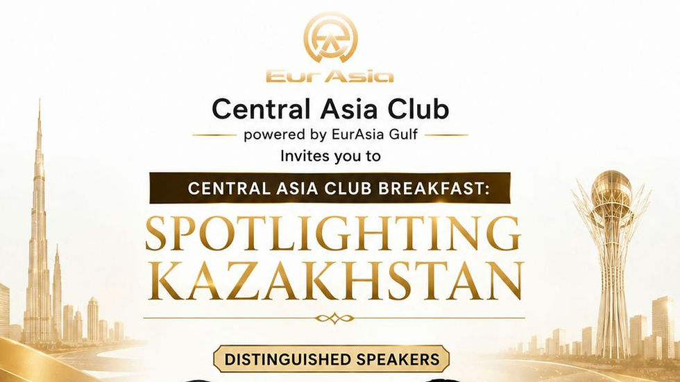 Kazakhstan Takes the Spotlight at Dubai’s Inaugural Central Asia Club Event