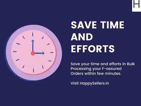How can you process Flipkart’s Smart Order Fulfilment using happy sellers?