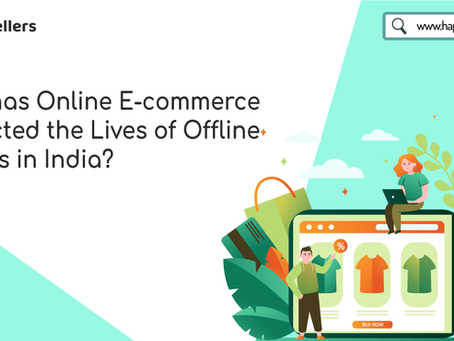 How has Online E-commerce Impacted the Lives of Offline Sellers in India?