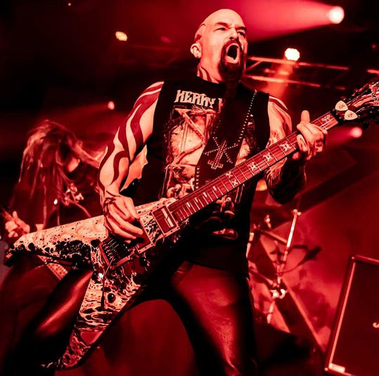 Thumbnail: KERRY KING - From Hell I Rise (LP) Dark Red/Orange Marbled Gatefold Vinyl