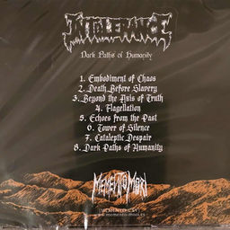 Thumbnail: INTOLERANCE - Dark Paths Of Humanity (CD) Jewel Case