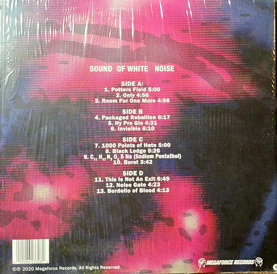 Thumbnail: ANTHRAX – Sound Of White Noise (2XLP) White Gatefold Vinyl
