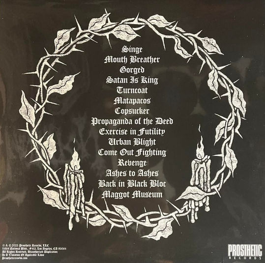 Thumbnail: ACxDC (Antichrist Demoncore) - Satan Is King LP (White Vinyl)