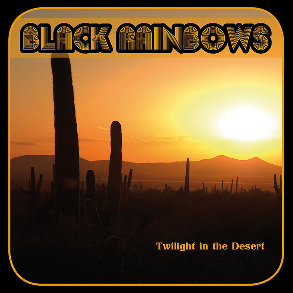 BLACK RAINBOWS - Twilight In The Desert (LP) Red w/Black Splatter Vinyl