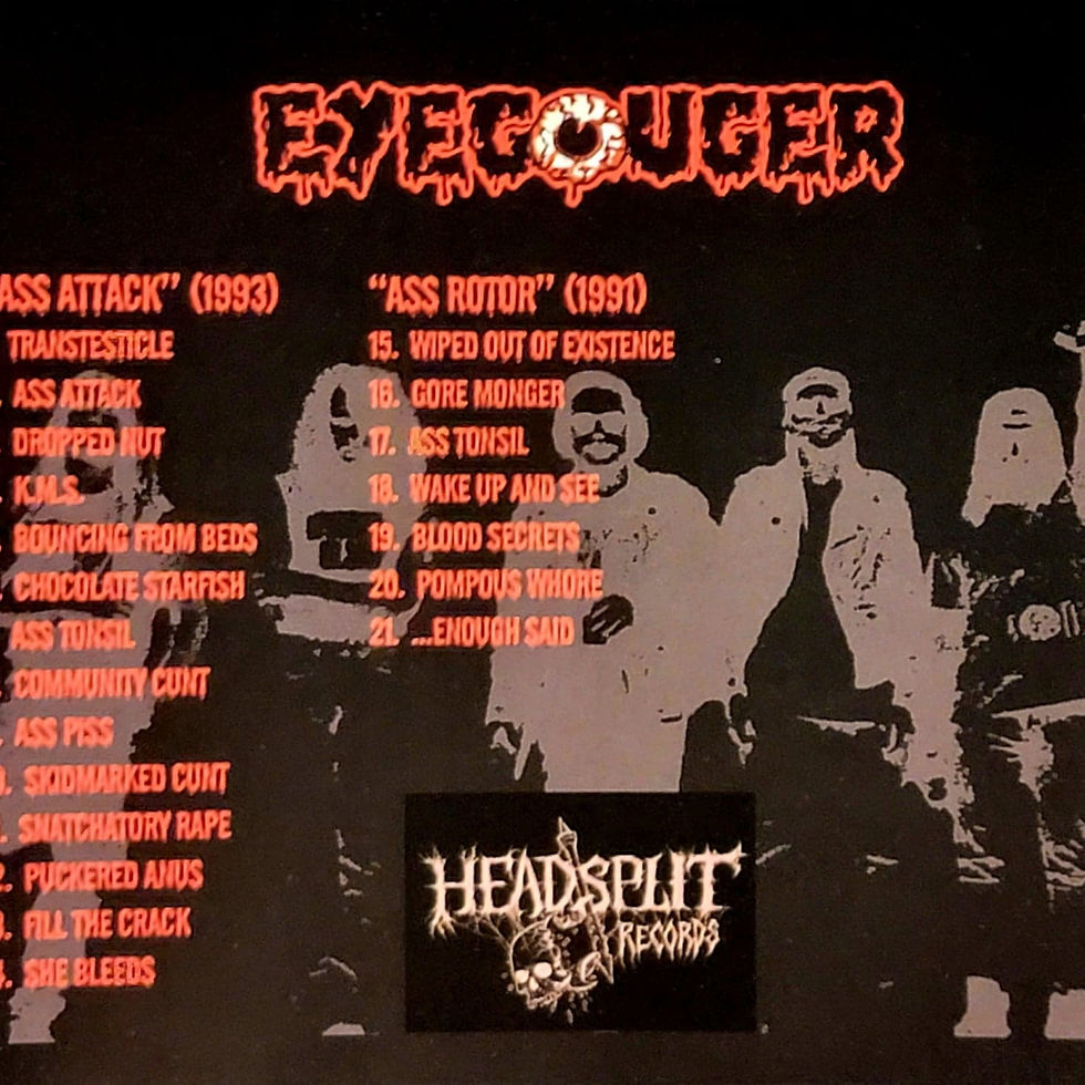 Thumbnail: EYEGOUGER– Ass Attack (CD) Jewel Case