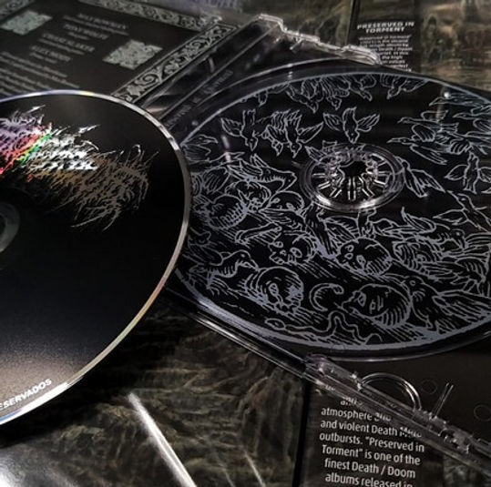 Thumbnail: MORTIFERUM - Preserved In Torment (CD) Jewel Case w/Slipcover + OBI Strip