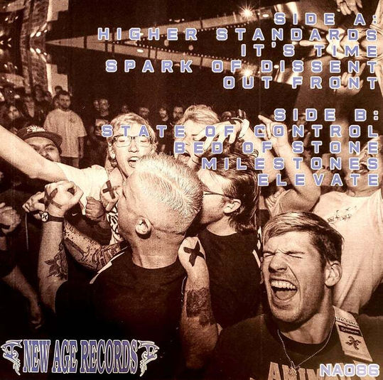 Thumbnail: LIFE FORCE - Hope And Defiance (LP) Purple w/White Splatter Vinyl