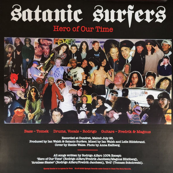 Thumbnail: SATANIC SURFERS – Hero Of Our Time (LP) Yellow w/Black Splatter Vinyl