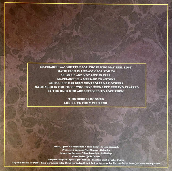 Thumbnail: TUSKAR - Matriach (LP) Beer/Red Twister Vinyl