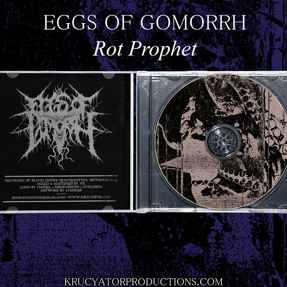 Thumbnail: EGGS OF GOMORRH - Rot Prophet (Re-issue CD) Jewel Case