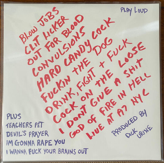 Thumbnail: GG ALLIN & THE SCUMFUCS - Eat My Fuc (1984 GG VERSION) (LP)