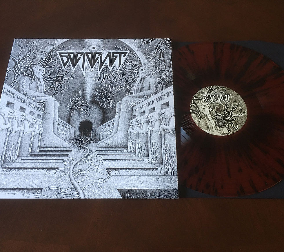 Thumbnail: SOCIOCLAST - Socioclast (Self-Titled) (LP) Blood Red w/Black Splatter Vinyl