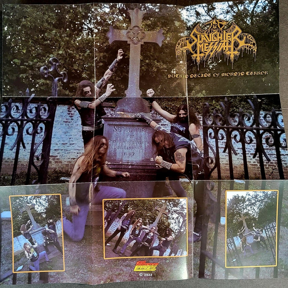 Thumbnail: SLAUGHTER MESSIAH – Putrid Decade Of Morbid Terror (CD) Jewel Case w/Slipcover